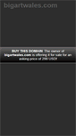 Mobile Screenshot of bigartwales.com